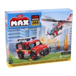 Max city brandweer auto 265-delig