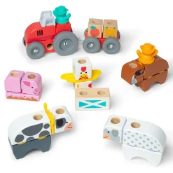 Melissa & Doug Blockables Farm Play Set (56pc)