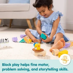 Melissa & Doug Blockables Safari Play Set (34 Stuks)