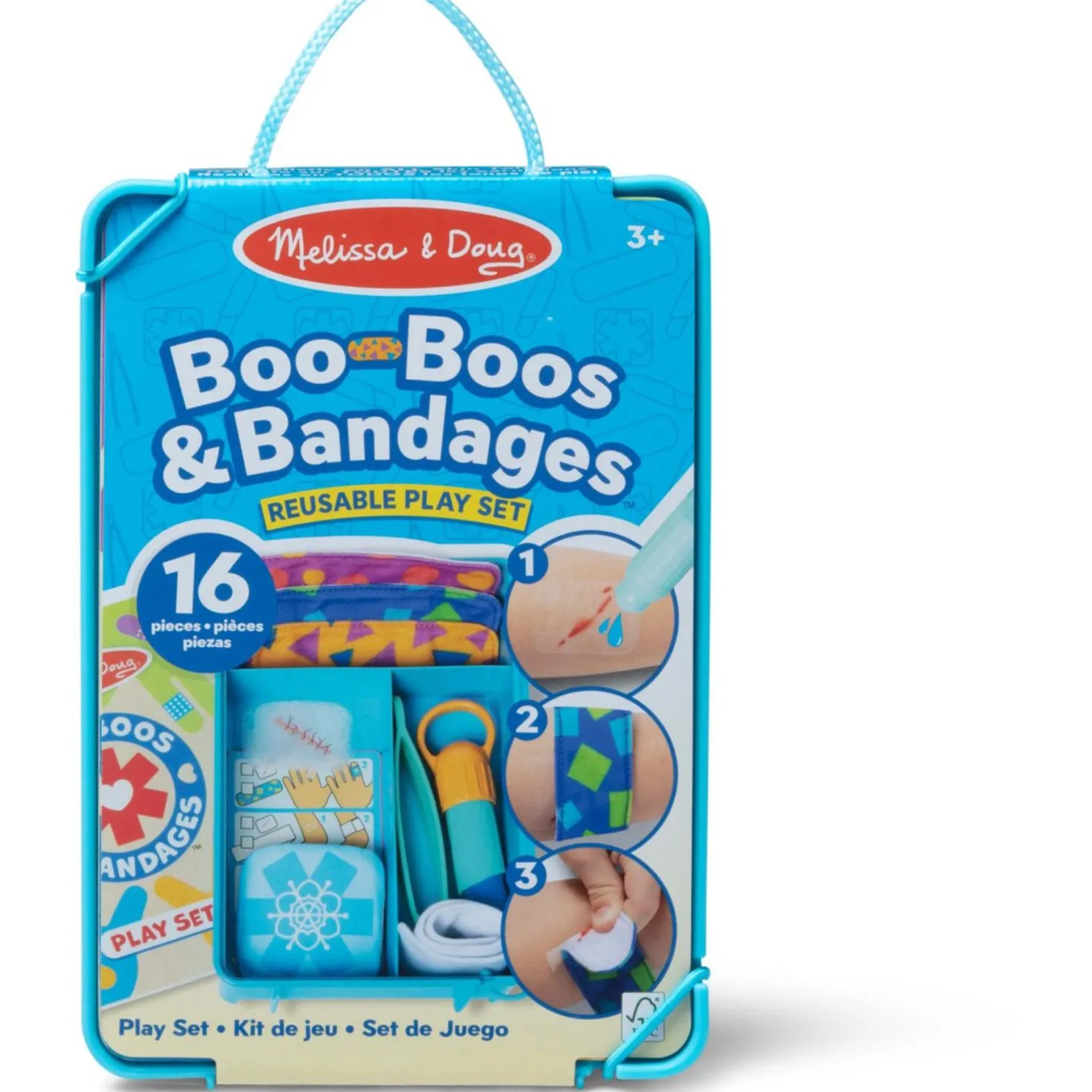 Melissa & Doug Booboos & Bandages Reusable Play Set