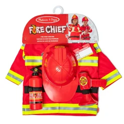 Melissa & Doug Fire Chief Role Play Costume Set