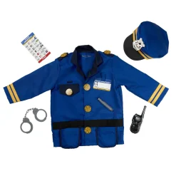 Melissa & Doug Police Officer Costume Role Play Set