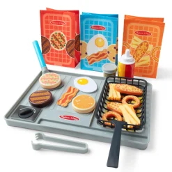 Melissa & Doug Water Wow! Pretend Play Flip & Fry