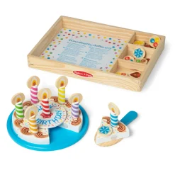 Melissa & Doug Wooden Birthday Cake