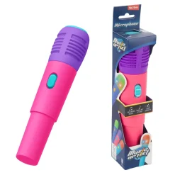 Microfoon Music 22cm met Licht en Geluid 3 assorti