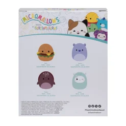 Micromallows pluche 6,5 cm 4 stuks set 2