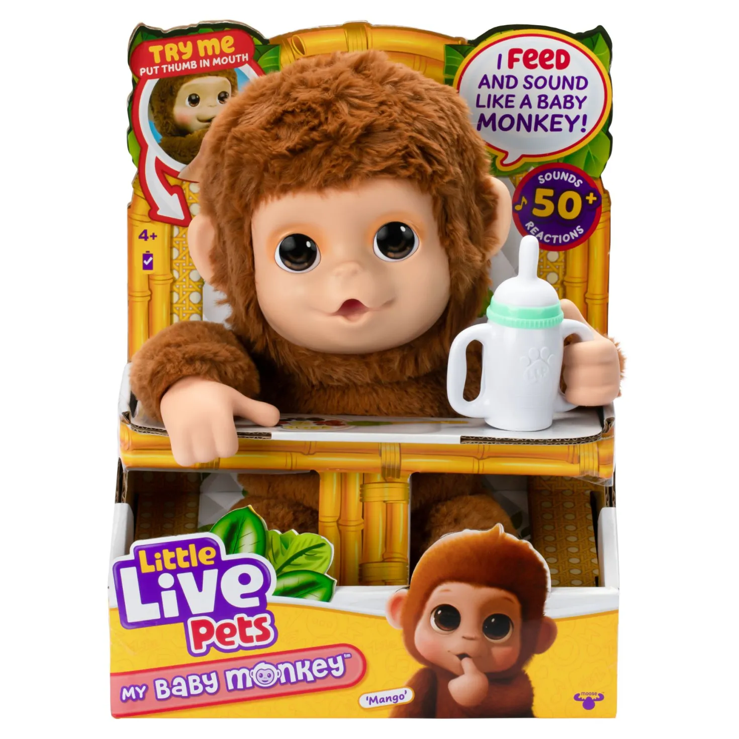Mijn baby aap interactief