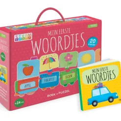 Mijn Eerste Woordjes Puzzeltrein + Boek
