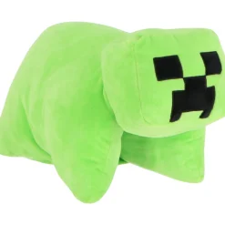 Minecraft creeper 2in1 knuffelkussen 45x28cm