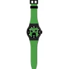 Minecraft wandklok in horloge-design