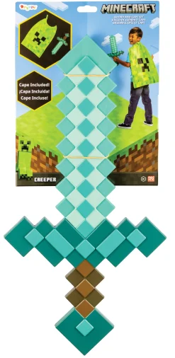 Minecraft zwaard en masker set compleet