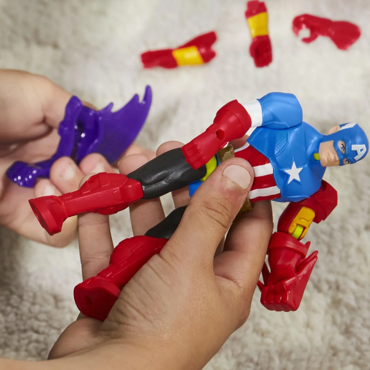 Mixmashers Avengers figuur Captain America