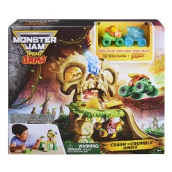 Monster Jam Mini Jams Crash N Crumble Playset