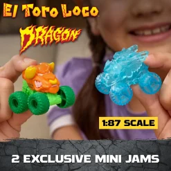 Monster Jam Mini Jams Crash N Crumble Playset