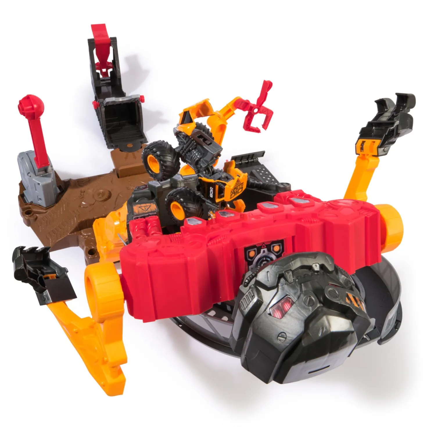 Monster Jam 1:64 Smash & Bash Playset