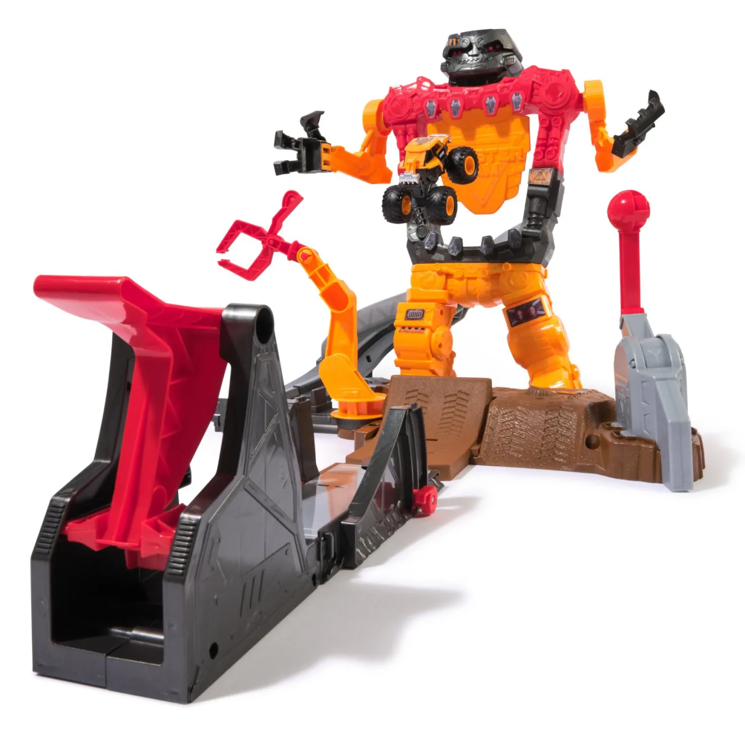 Monster Jam 1:64 Smash & Bash Playset