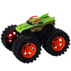 Monstertruck frictie groene truck