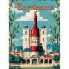 Muurpuzzel Bordeaux 1000 stuks