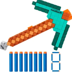 Nerf Minecraft Diamond Pickaxe