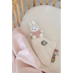 Nijntje Knuffeldoekje Fluffy Pink