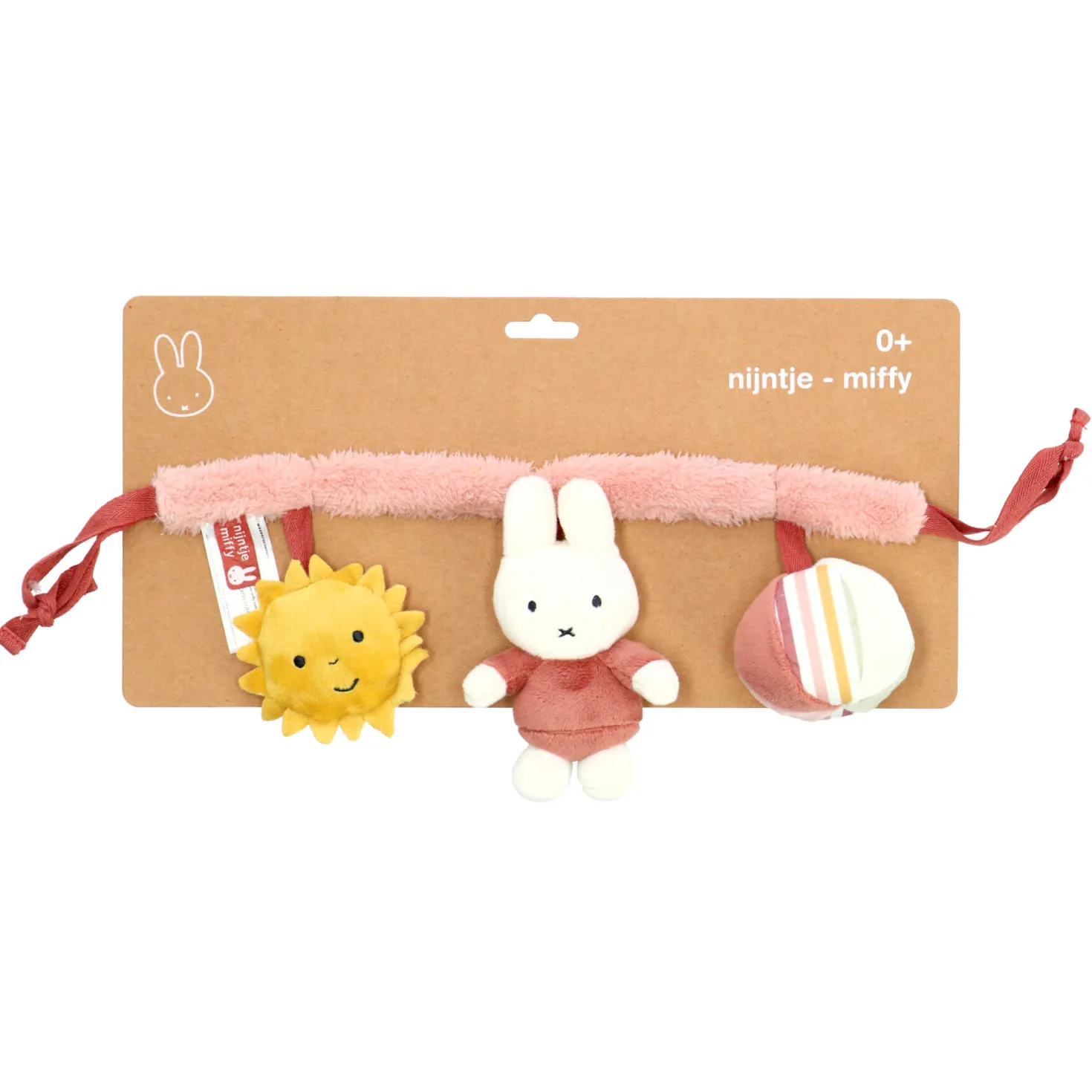 Nijntje Wagenspanner Fluffy Pink