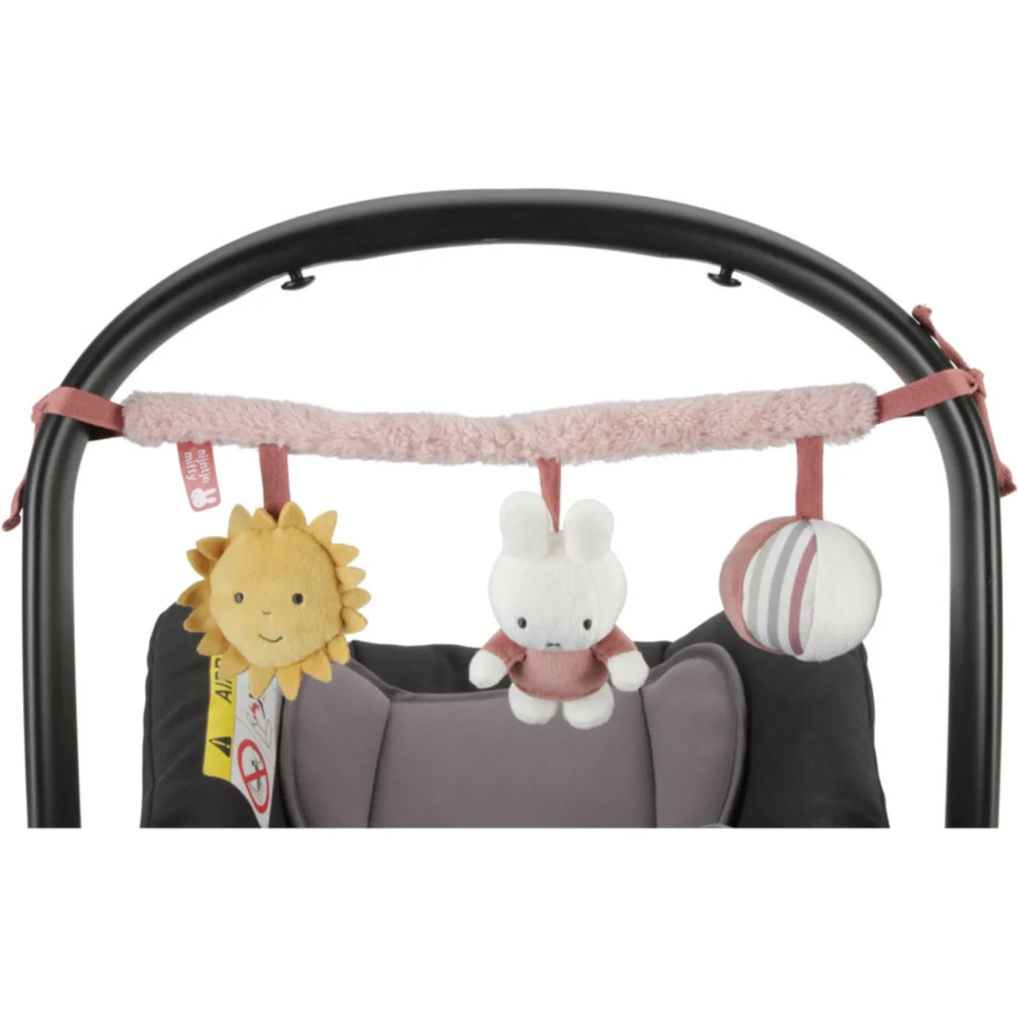 Nijntje Wagenspanner Fluffy Pink