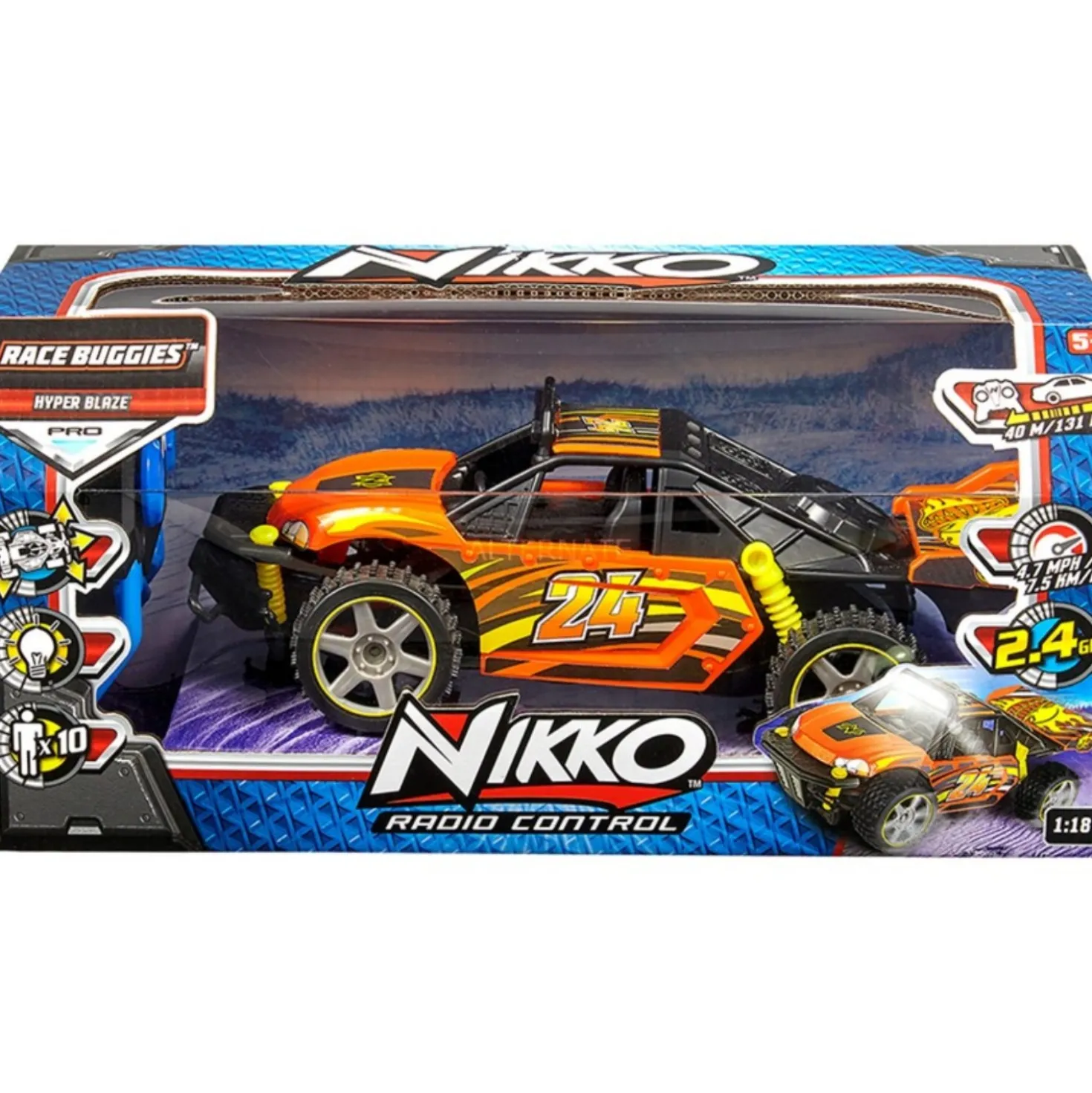 Nikko Radiografisch Bestuurbare Auto Buggies Hyper Blaze