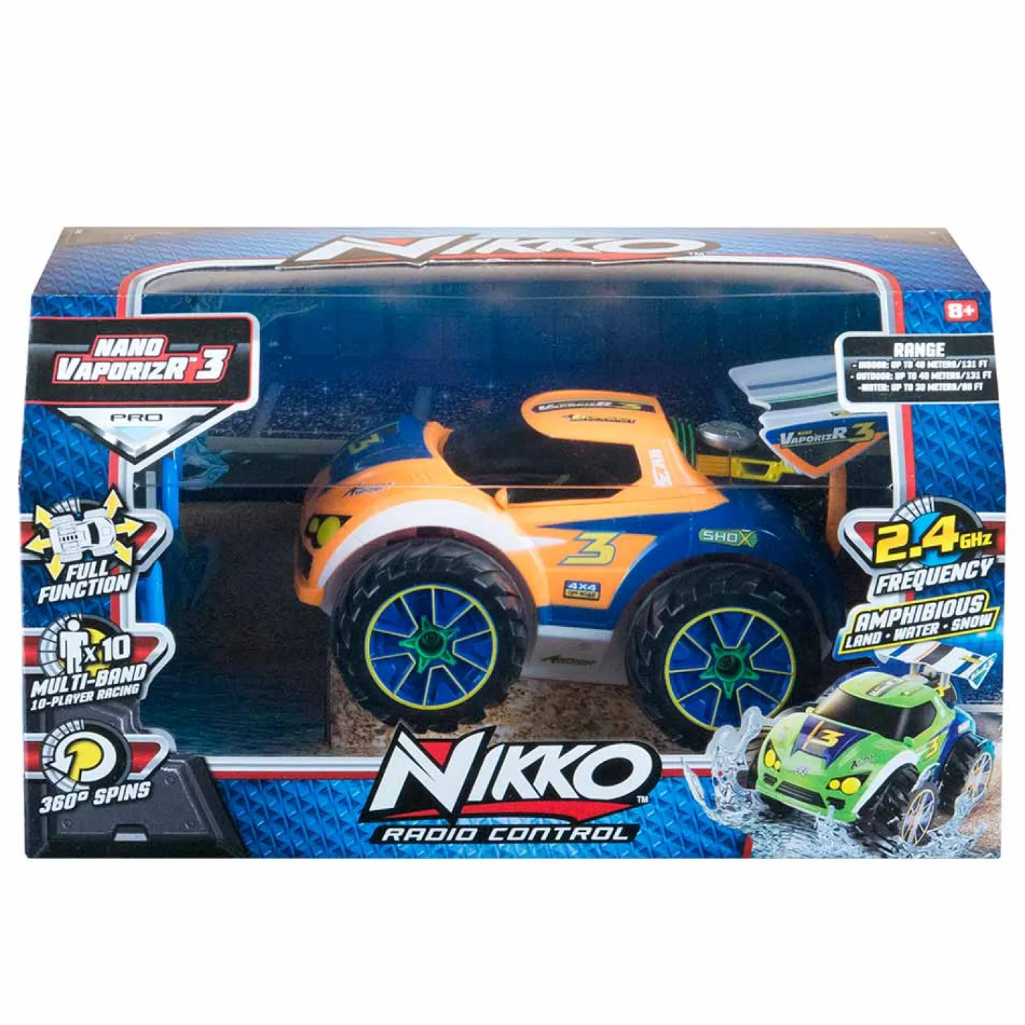 Nikko Radiografisch Bestuurbare Auto Vaporizr Nano 3 Oranje