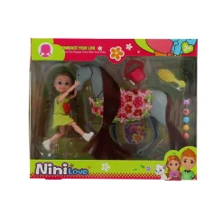 Nini Love paard+ pop 2 assorti