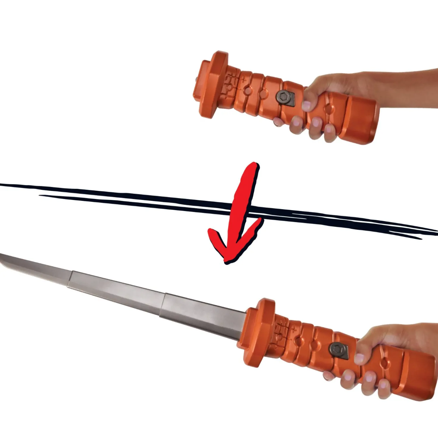 Ninja Turtles Leonardo Transforming Katana