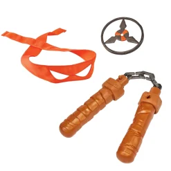Ninja Turtles Michelangelo Ninja Reveal Transforming Nunchuk