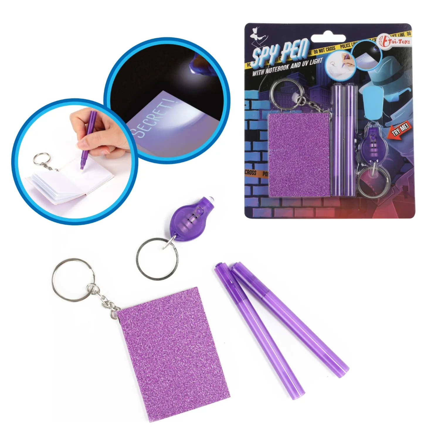 Notitieboekje geheim met pen deluxe
