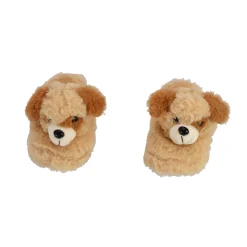 Pantoffels pluche hond kids maat 25-27