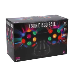 Party Time Twin disco bal 10 cm