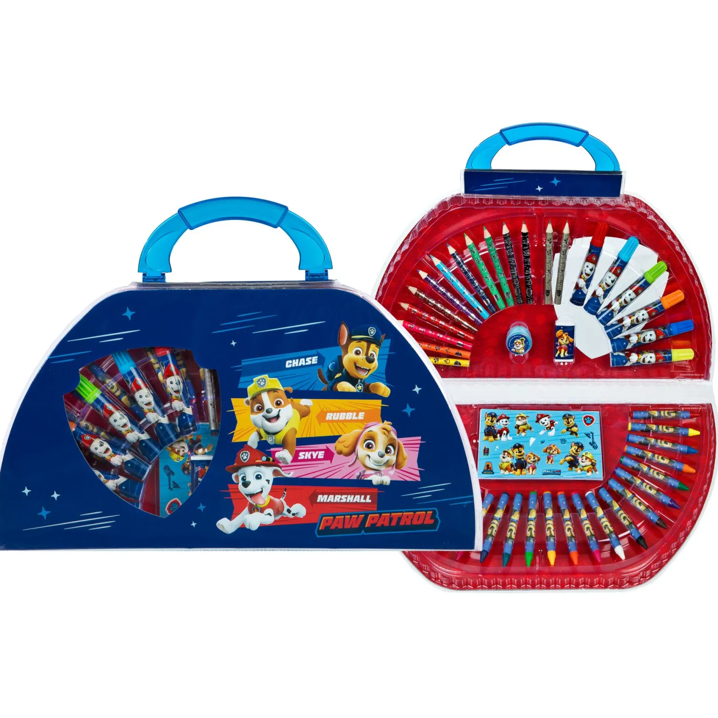 Paw Patrol Kleurkoffer 51-delig