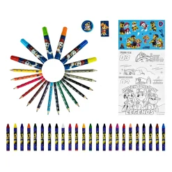 Paw Patrol Kleurkoffer 51-delig