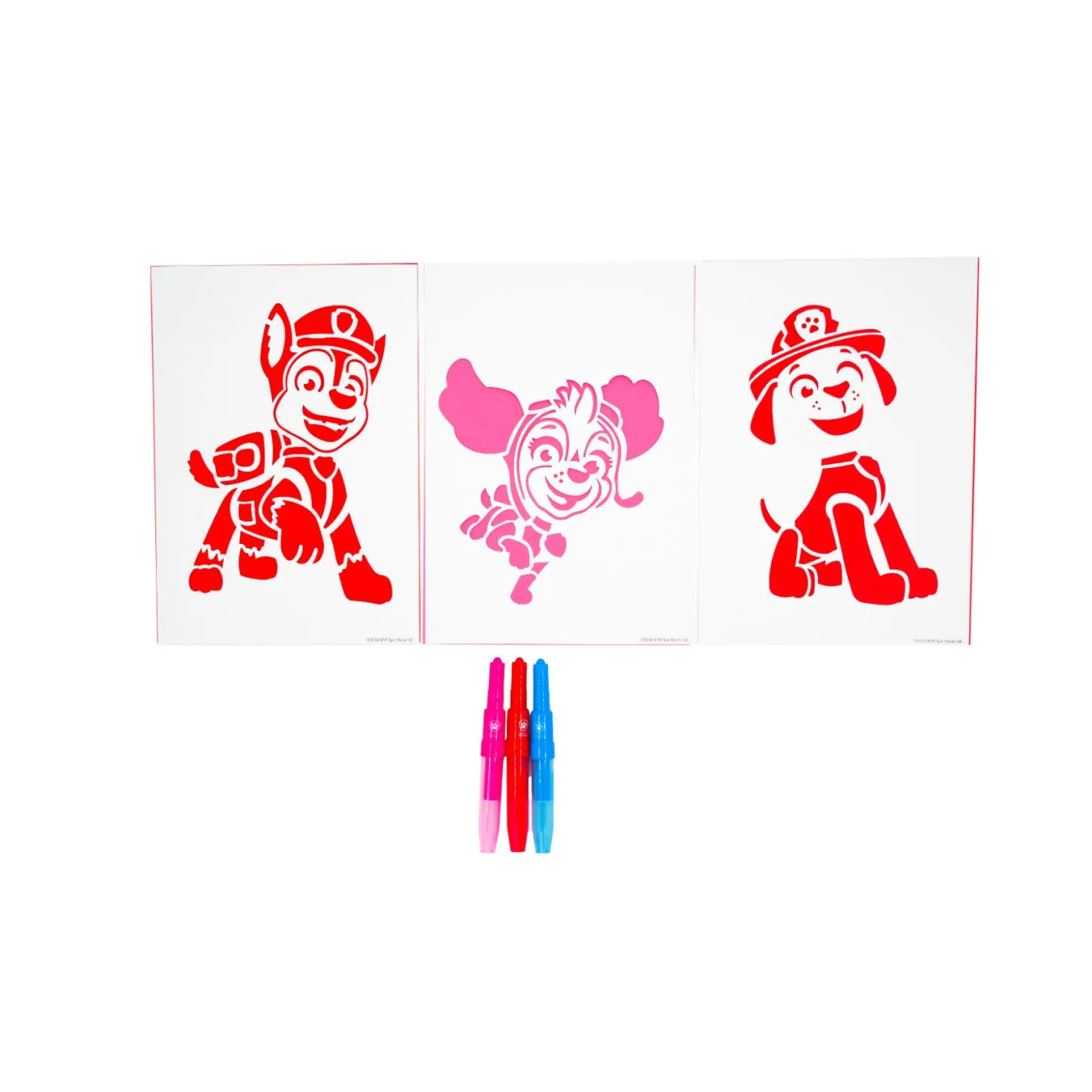 Paw Patrol Spray Pen Set In A4 Enveloppe