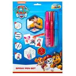 Paw Patrol Spray Pen Set In A4 Enveloppe