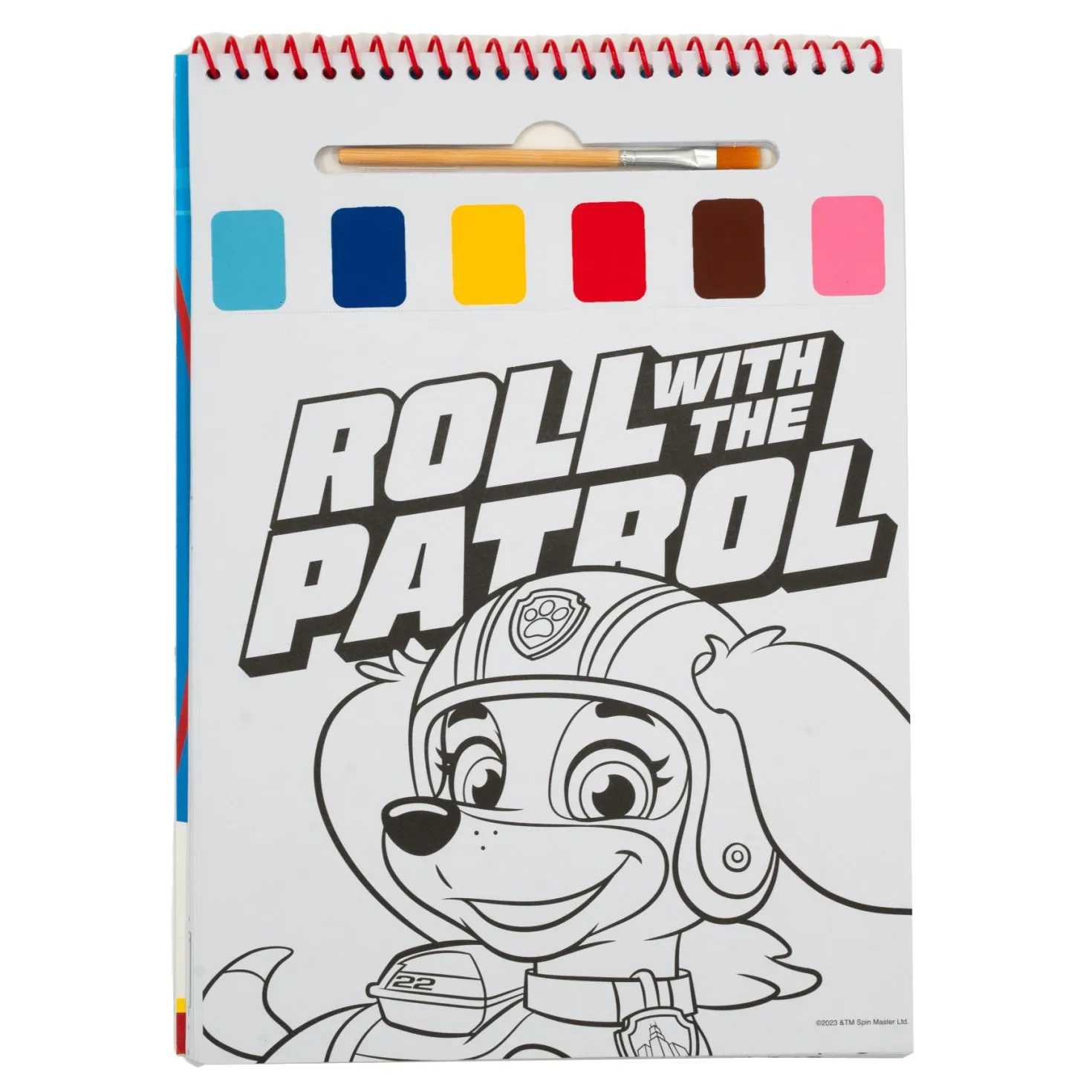 Paw Patrol Water Verfset Boek
