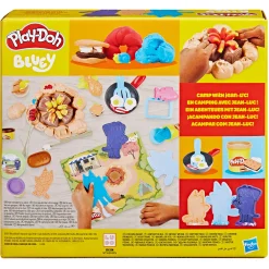 Playdoh Bluey goes camping playset
