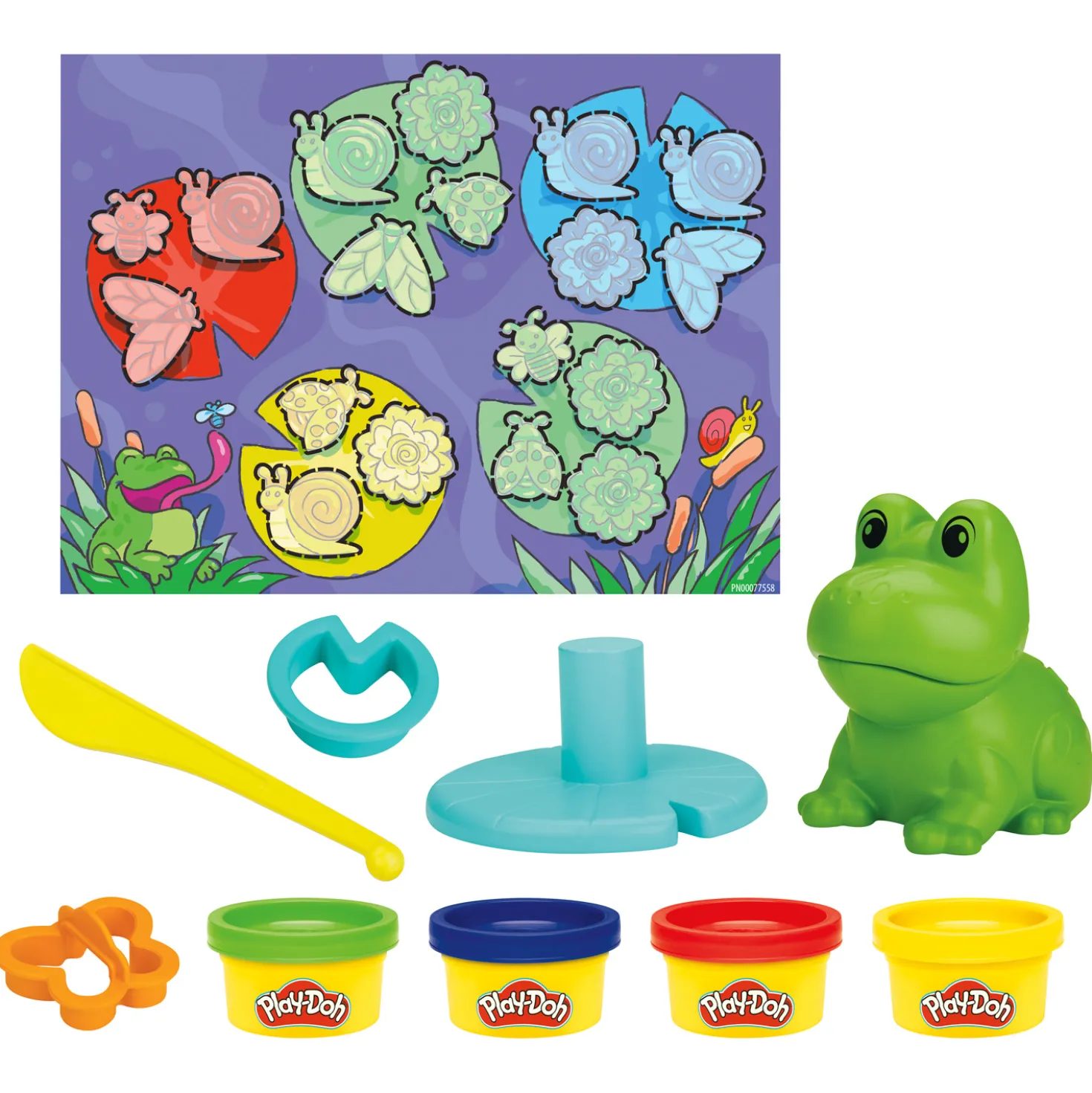 Play-Doh Kikker en Kleuren Starter Set