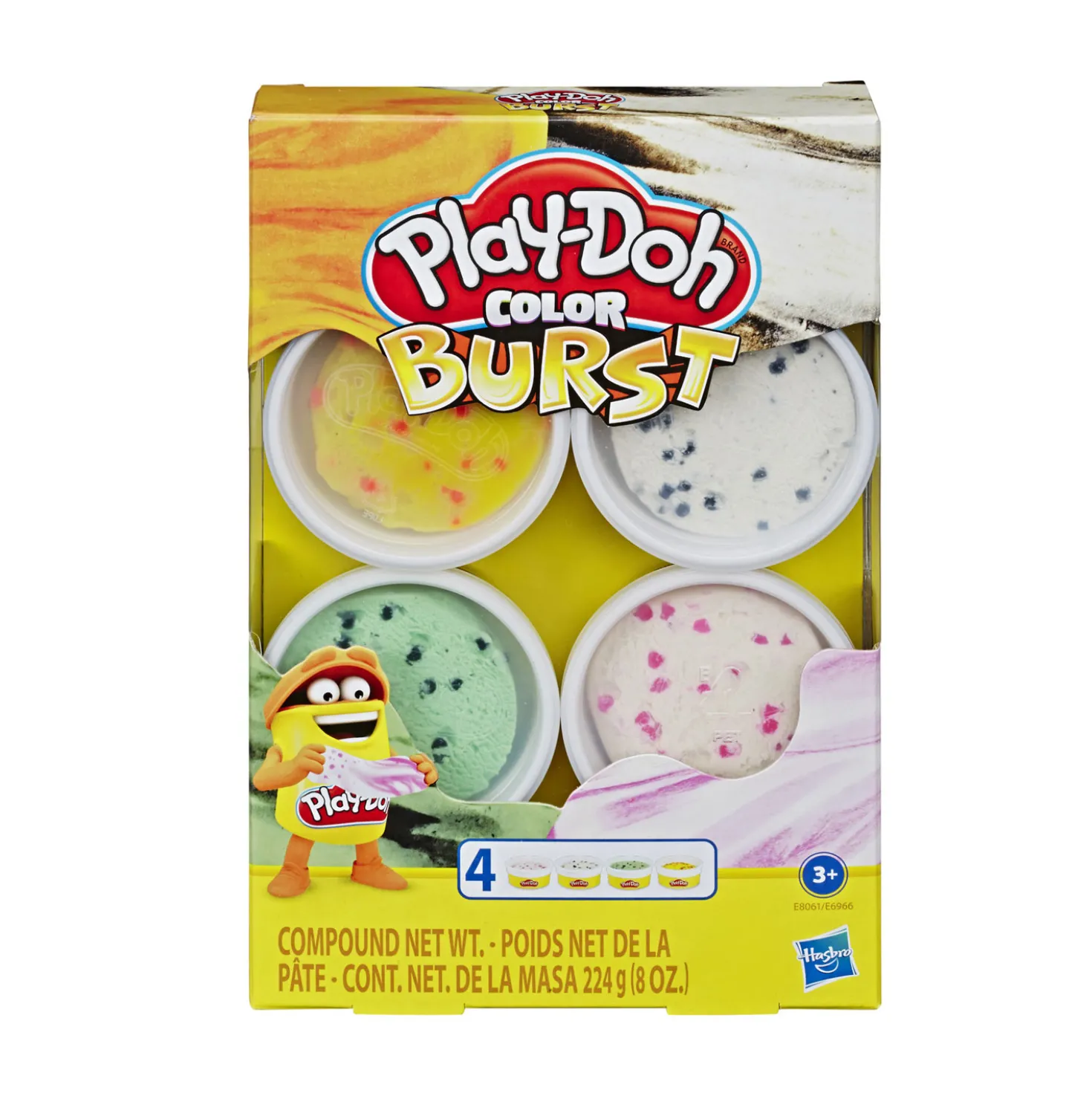 Play-Doh Kleur Explosie 4-Pack
