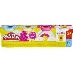 Playdoh 4-pack speciale kleuren asst new