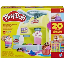 playdoh regenboog shimmer cafe speelset