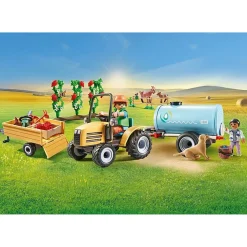 Playmobil 71442 Country Tractor Met Aanhanger En Watertank