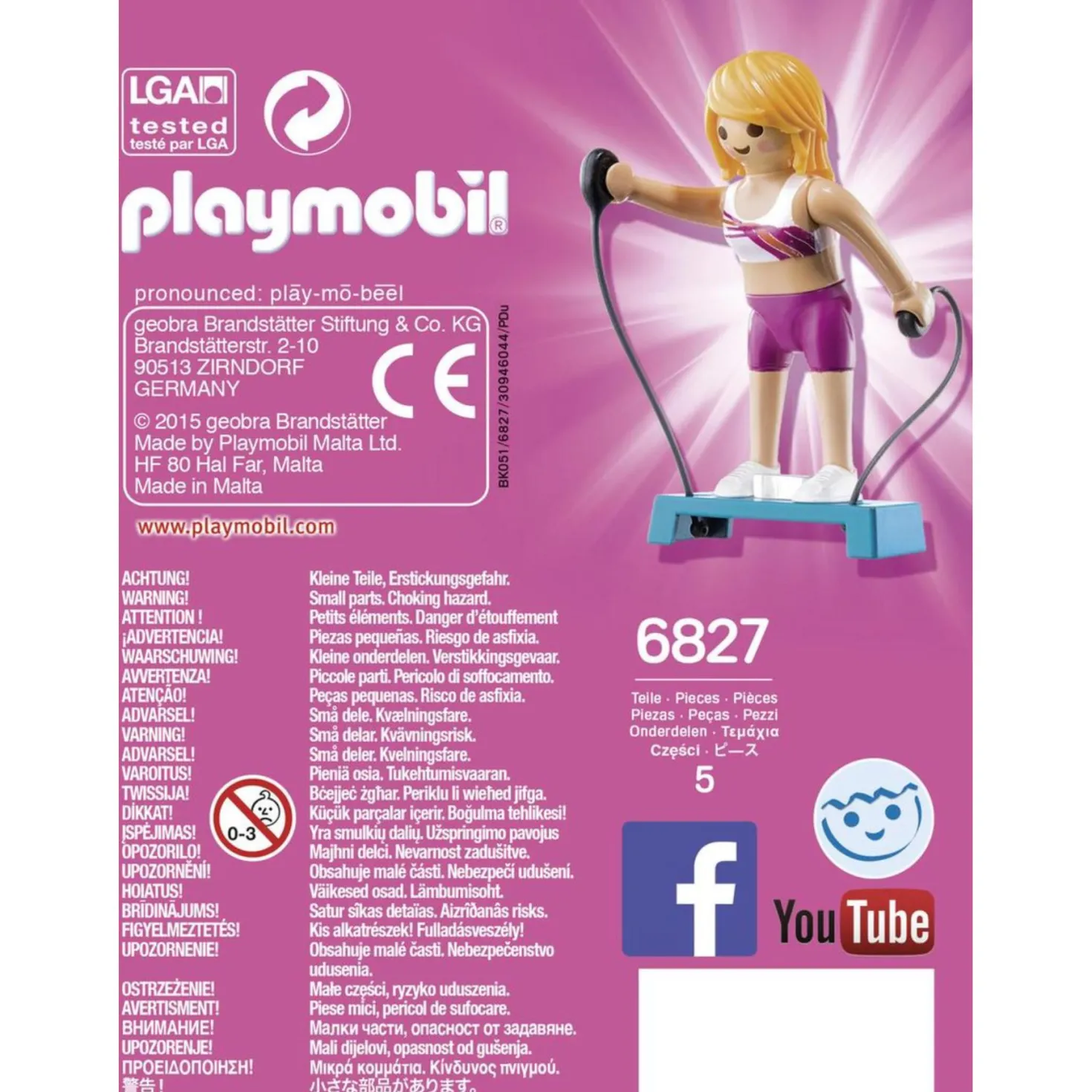 Playmobil 6827 Fitness Coach