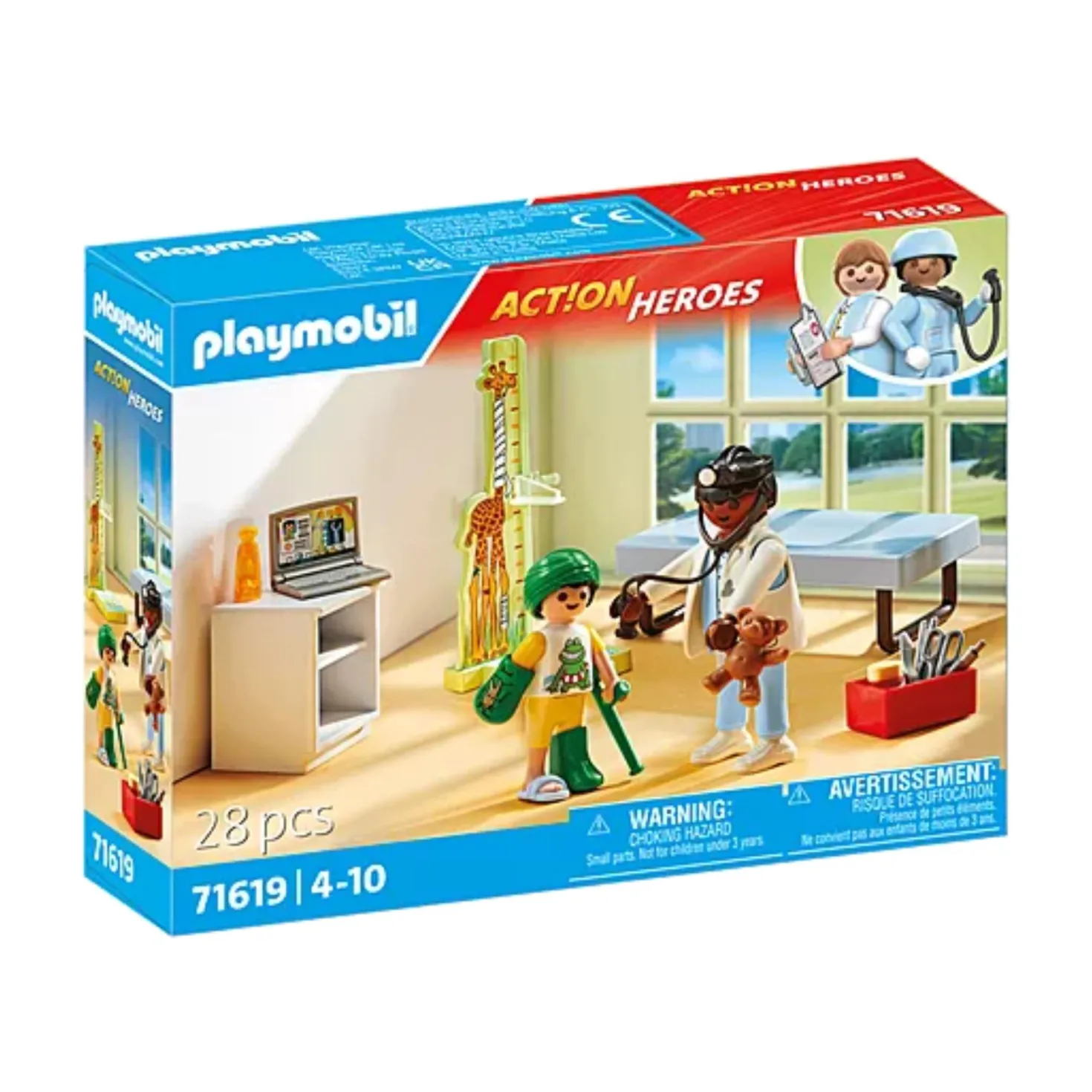 PlayMobil 71619 Kinderarts met teddybeer