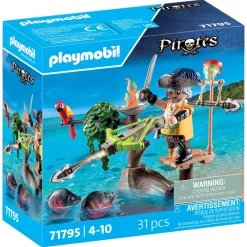 Playmobil 71795 piraat met ballista