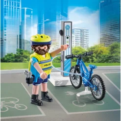 Playmobil 71732 politie fiets patrouille