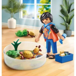 Playmobil 71748 schildpadden terrarium